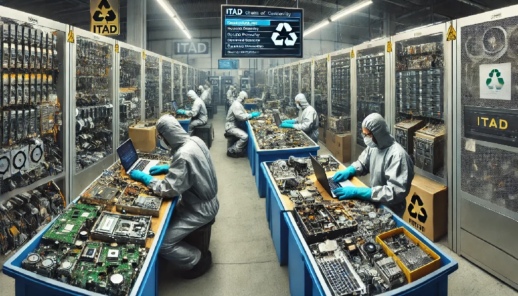 What Is Chain-of-Custody With Electronics Recycling and itad?