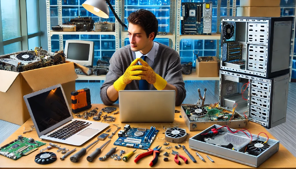 ITAD vs Electronics Recycling