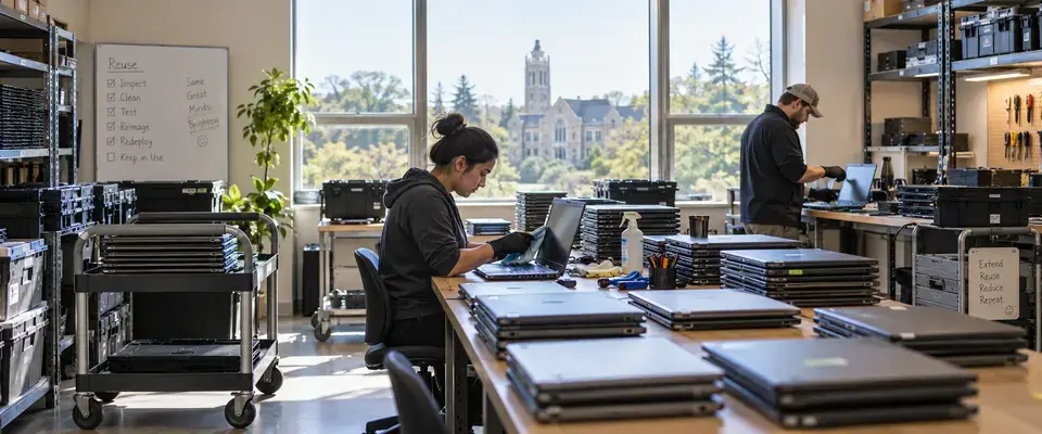 Campus-Wide IT Asset Refresh & Laptop Refurbishment